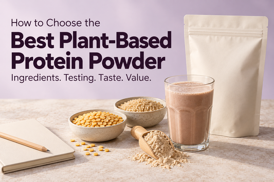 How to Choose the Best Plant Based Protein Powder