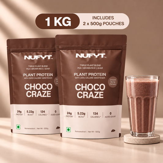 Chocolate Plant Protein Powder | Choco Craze