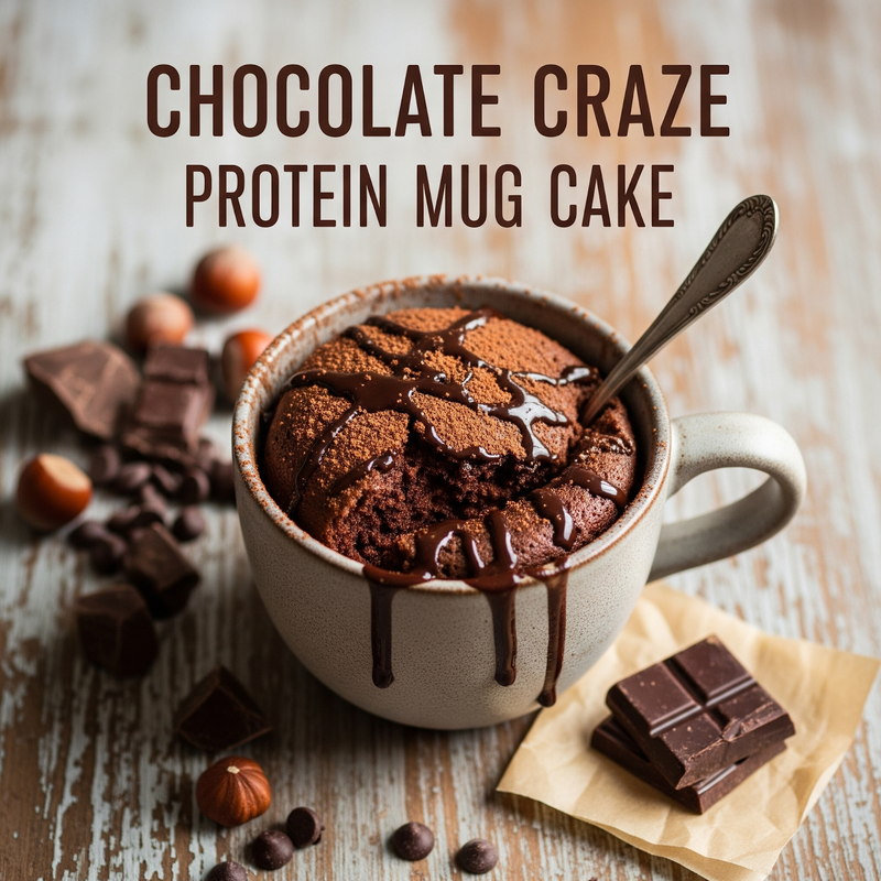 Chocolate Protein Mug Cake