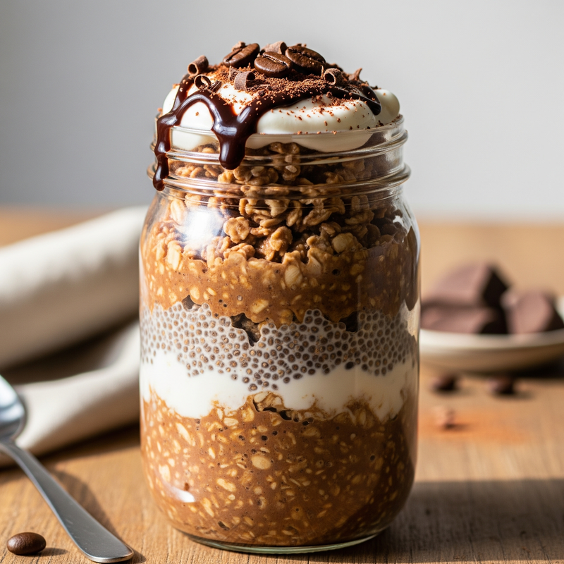 Mocha Overnight Oats